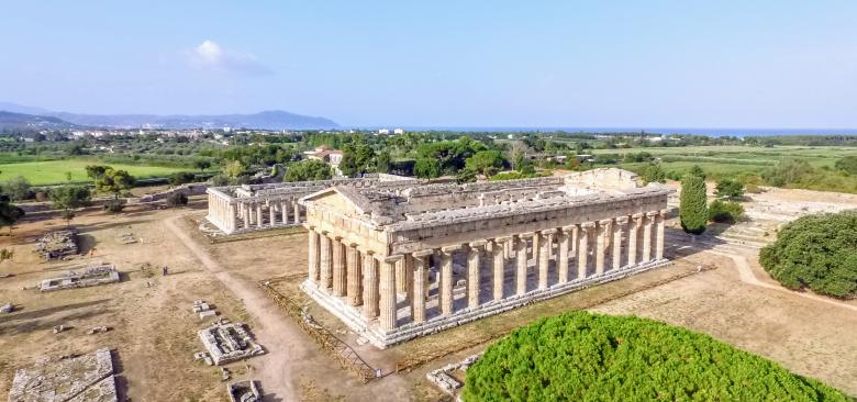 FROM ROME - Paestum and Cheese Factory